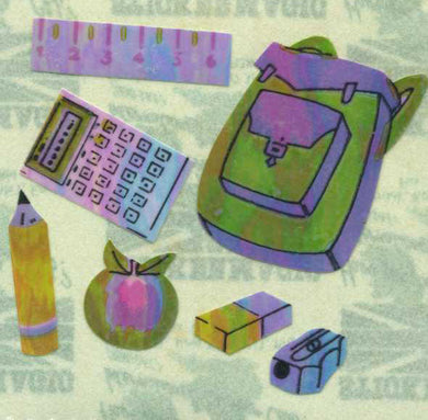 Roll of Pearlie Stickers - School Bags