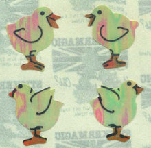 Load image into Gallery viewer, Pack of Pearlie Stickers - Chicks