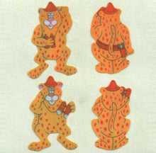 Load image into Gallery viewer, Roll of Pearlie Stickers - Leopards