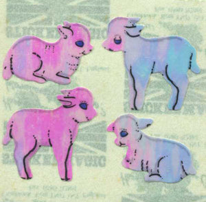 Pack of Pearlie Stickers - Lambs