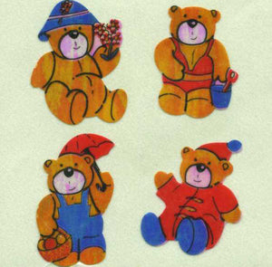 Roll of Pearlie Stickers - 4 Seasons Ted