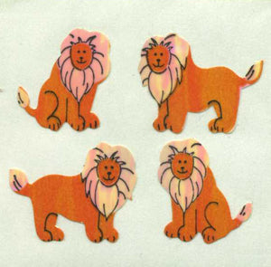 Pack of Pearlie Stickers - Lions