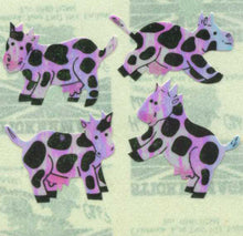 Load image into Gallery viewer, Pack of Pearlie Stickers - Cows