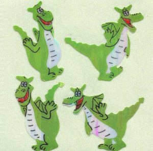 Pack of Pearlie Stickers - Funny Dragons