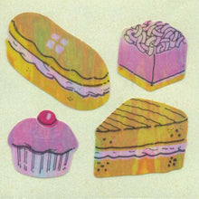 Load image into Gallery viewer, Roll of Pearlie Stickers - Cakes