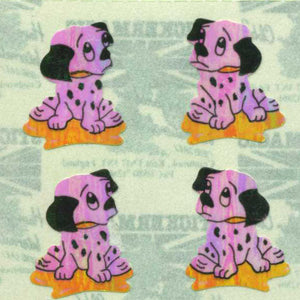 Roll of Pearlie Stickers - Dalmatians