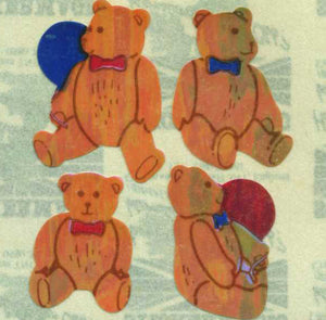 Pack of Pearlie Stickers - Traditional Teddies