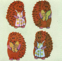Load image into Gallery viewer, Pack of Pearlie Stickers - Mr &amp; Mrs Hedgehog