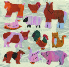 Load image into Gallery viewer, Roll of Pearlie Stickers - Micro Farmyard Friends