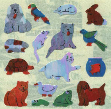 Roll of Pearlie Stickers - Micro Pets