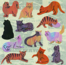 Load image into Gallery viewer, Roll of Pearlie Stickers - Micro Cats