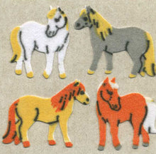 Load image into Gallery viewer, Pack of Furrie Stickers - Dartmoor Ponies
