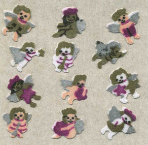 Roll of Furrie Stickers - Cherub Angels