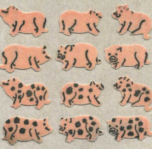 Pack of Furrie Stickers - Micro Pigs