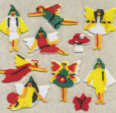 Roll of Furrie Stickers - Fairies