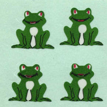 Load image into Gallery viewer, Pack of Paper Stickers - Frogs Sitting