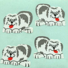 Load image into Gallery viewer, Roll of Paper Stickers - Sheepdogs