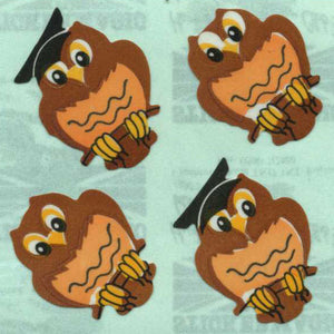 Pack of Paper Stickers - Wise Owls