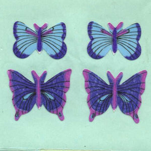 Pack of Paper Stickers - Blue Butterflies