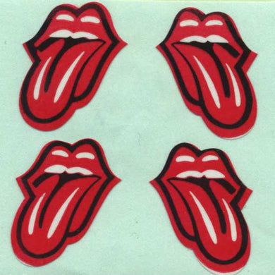 Roll of Paper Stickers - Lips