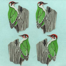 Load image into Gallery viewer, Pack of Paper Stickers - Woodpeckers
