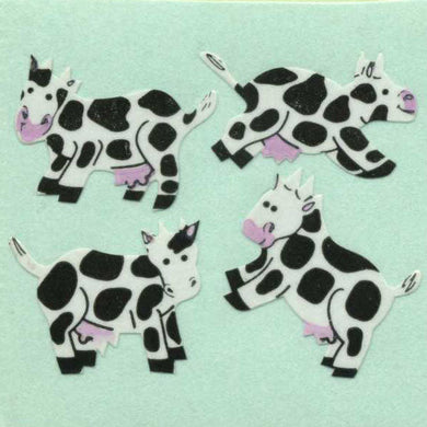 Roll of Paper Stickers - Cows