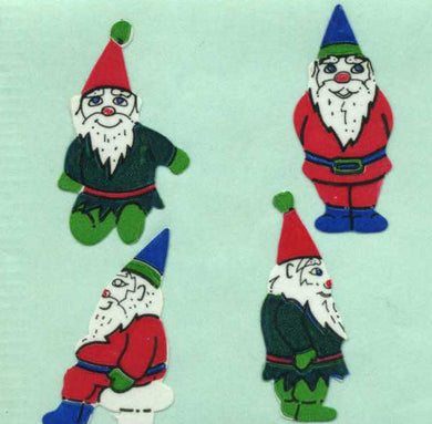 Roll of Paper Stickers - Gnomes