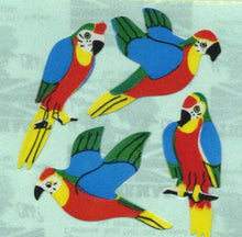 Load image into Gallery viewer, Roll of Paper Stickers - Parrots