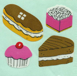 Pack of Paper Stickers - Cakes