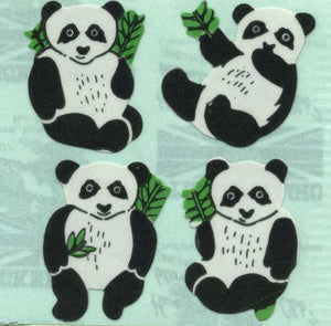 Pack of Paper Stickers - Pandas