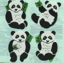 Load image into Gallery viewer, Roll of Paper Stickers - Pandas