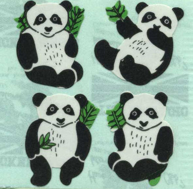 Roll of Paper Stickers - Pandas