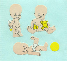 Load image into Gallery viewer, Roll of Paper Stickers - Sad Babies