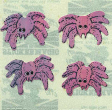 Load image into Gallery viewer, Roll of Pearlie Stickers - Spiders
