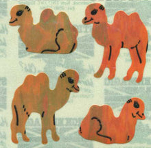 Load image into Gallery viewer, Roll of Pearlie Stickers - Camels