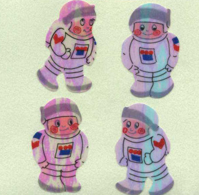 Roll of Pearlie Stickers - Young Astronauts