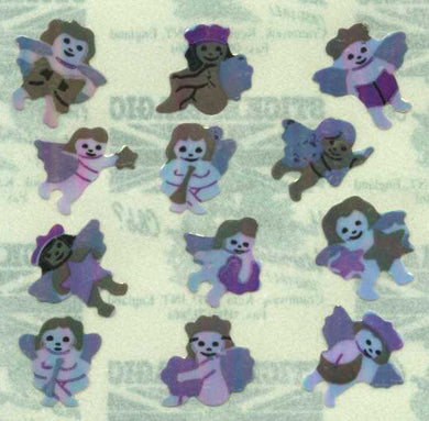 Roll of Pearlie Stickers - Cherub Angels