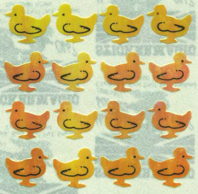 Roll of Pearlie Stickers - Ducklings