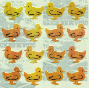 Roll of Pearlie Stickers - Ducklings