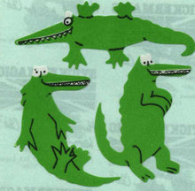 Load image into Gallery viewer, Roll of Paper Stickers - Crocodiles