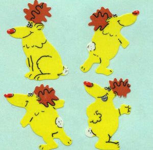 Roll of Paper Stickers - Christmas Reindeer