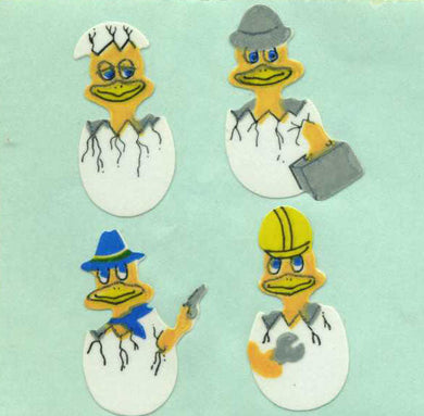 Roll of Paper Stickers - Chicks In Eggs