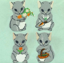 Load image into Gallery viewer, Roll of Paper Stickers - Country Mice