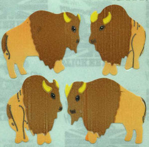 Pack of Paper Stickers - Buffaloes