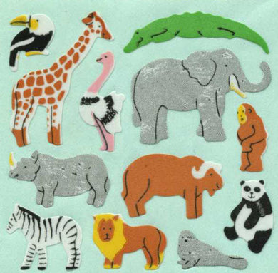 Roll of Paper Stickers - Micro Wildlife