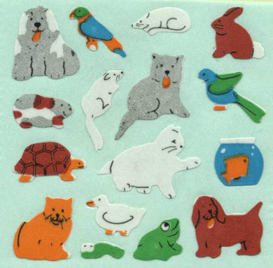 Roll of Paper Stickers - Micro Pets