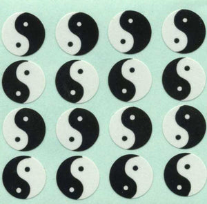 Pack of Paper Stickers - Yin Yang