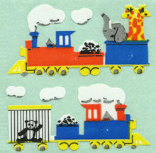 Load image into Gallery viewer, Roll of Paper Stickers - Animal Train