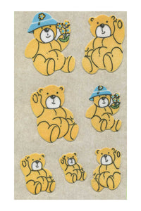 Maxi Furrie Stickers - Teddy Bears