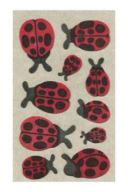 Maxi Furrie Stickers - Ladybirds